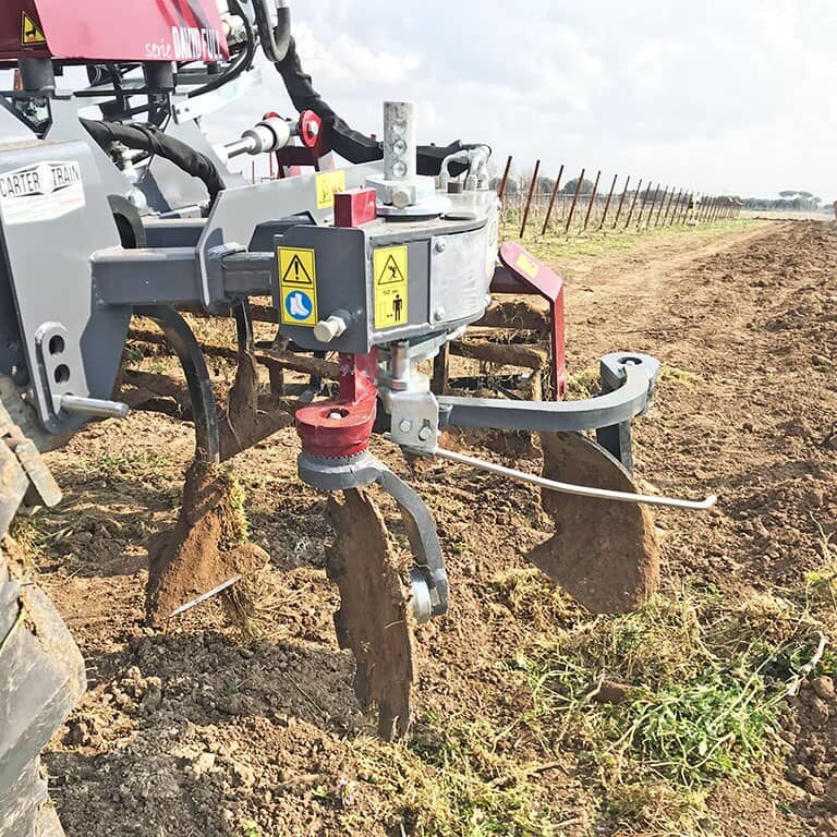 aratrino scolmatore / scalzatore interfilare